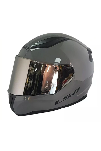 LS2 Rapıd 2 Nardo Gri Fullface Motosiklet Kaskı Gri Camlı - 2