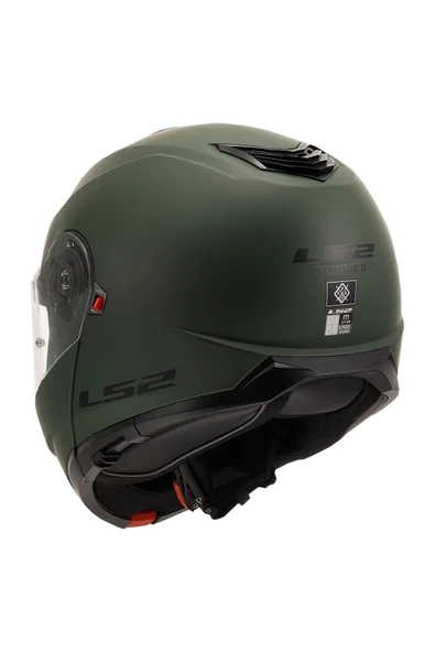 LS2 Strobe 2 Mat Yeşil Kask - 2