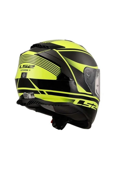 LS2 Storm 2 Dodger Full Face Motosiklet Kaskı - 4