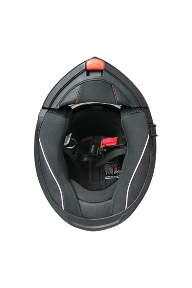 MTS M-966 Çeneaçılır Motosiklet Kaskı Turuncu - 5