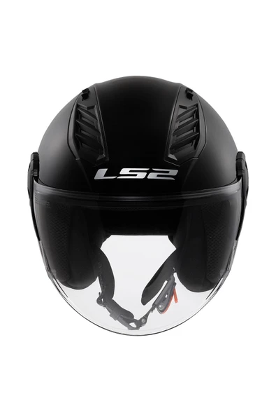 LS2 Aırflow 2 Yarım Kask Mat Siyah - 3