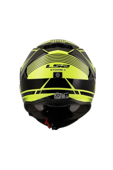 LS2 Storm 2 Dodger Full Face Motosiklet Kaskı - 5