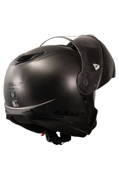LS2 Strobe 2 Jeans Kask - Resim 7