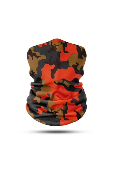 Vexo Baf Bandana Camouflage-Turuncu - 2