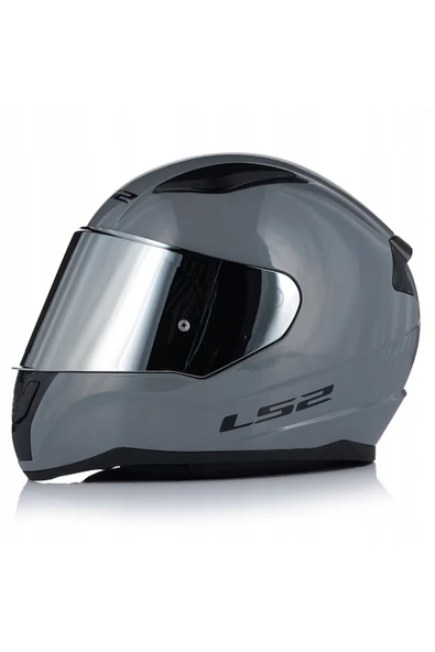 LS2 RAPID II NARDO GRİ MOTOSİKLET KASKI GRİ CAMLI - 2