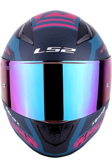 LS2 RAPID 2  XTREET MAT  FULLFACE MOTOSİKLET KASKI GOKKUSAGI CAMLI - 3