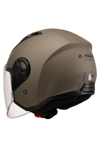 LS2 Airflow 2 Açık Motosiklet Kaskı Mat Kum - 4