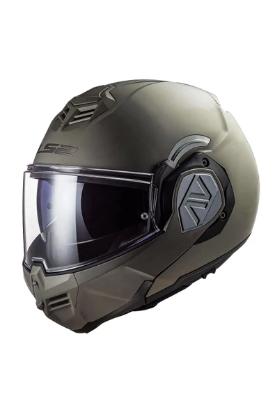 LS2 Advant Çene Açılır Modüler Kask Mat Kum