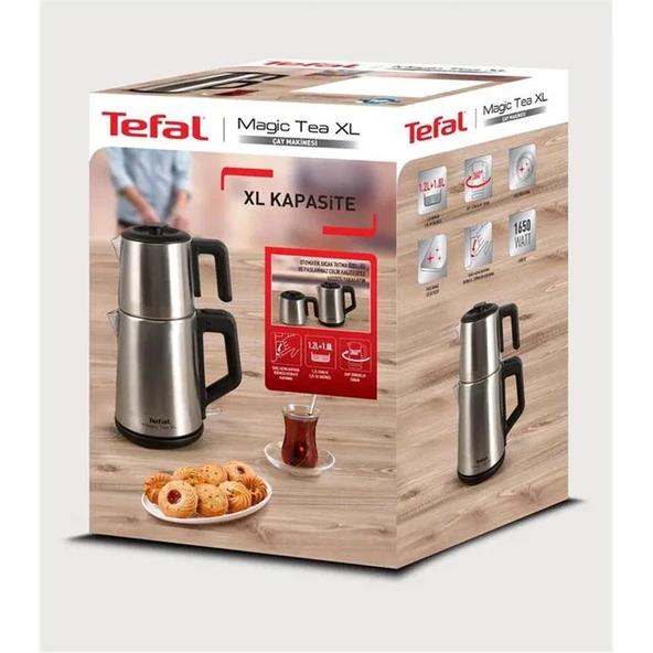 Tefal Magic Tea XL Çay Makinesi Cam - 4