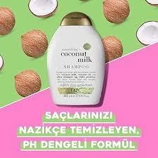 Ogx Şampuan Besleyici Coconut Milk Sülfatsız 385 ml - 3