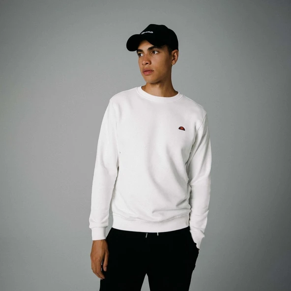 Ellesse Erkek Kırık Beyaz Sweatshirt EM466