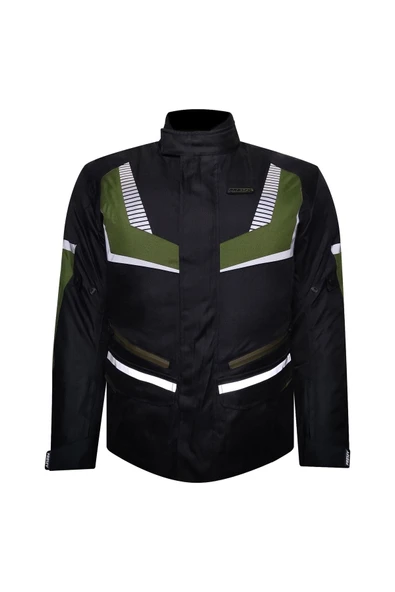 Prosev Motorsiklet Montu Uzun Yeşil (4 MEVSİM) Ark01 - Resim 3