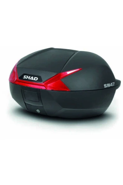 Shad Motor Çantası Sh-47 Kırmızı Reflektörlü