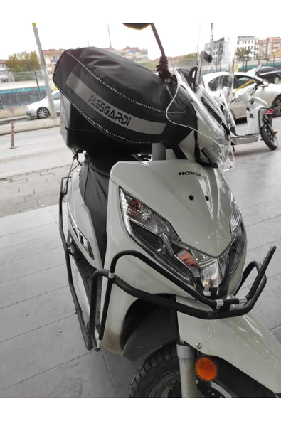 ASSGARDI COLLECTION Yeni Activa-S Scooter El Koruma Premium Elcik Rüzgarlık Içi Yünlü Su Geçirmez Reflektörlü - 2