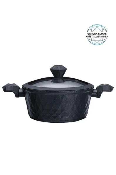 Karaca Biodiamond Antibakteriyel Kulp Tencere 24 Cm - 2