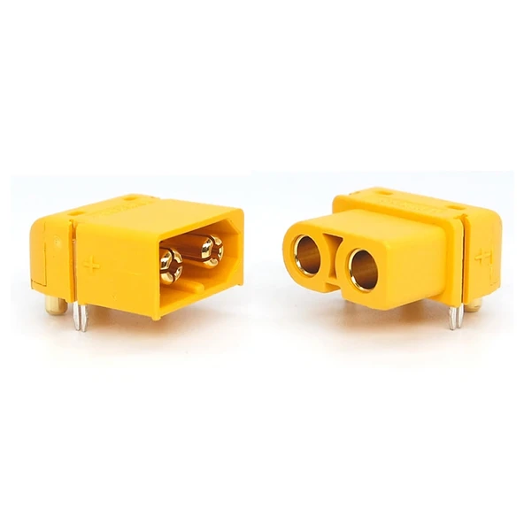 XT60PW Erkek Dişi Konnektör Soket Çift  Pcb Tip Lehimlenebilir Lityum LiPo Pil Akü Batarya Bağlantı Konnektörü RC Esc Motor Drone Model Uçak Bot Quadcopter Multicopter