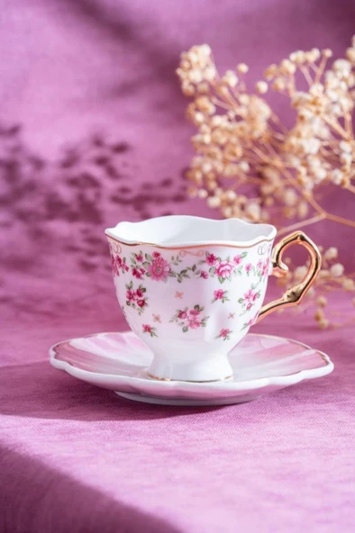 Acar Angelica 6lı Kahve Fincan Takımı MXG-07165