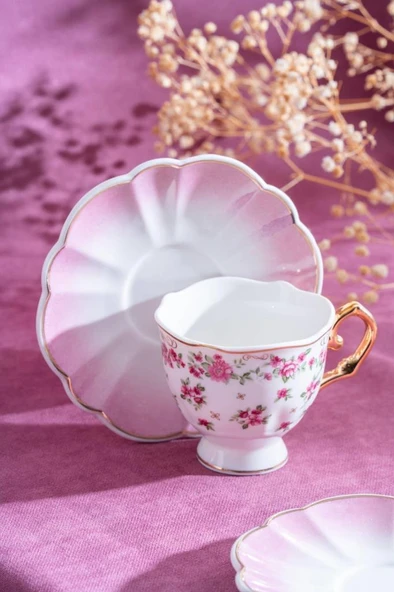 Acar Angelica 6lı Kahve Fincan Takımı MXG-07165 - 3