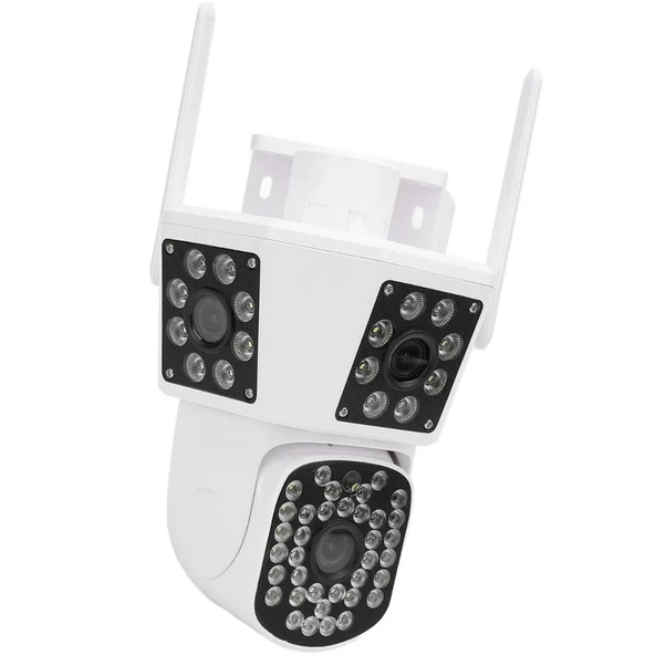 Cmr70 HD Dış Mekan Tasarımına Uyumlu Hareket Sensörlü Gelişmiş Akıllı Gece Görüşlü Güvenlik Kamerası - 5