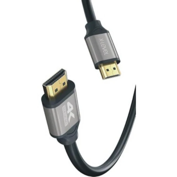 X Level 4K HD Ultra HDTV Yüksek Hızlı 3 Metre HDMI kablosu 4K 120Hz, 7680P HDR 2.1V 48GBS