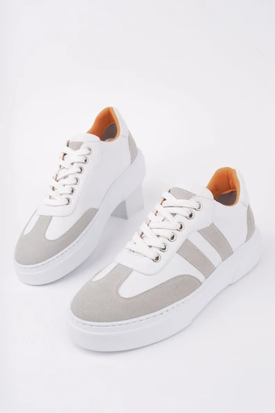 Muggo LOGAN Kalın Taban Bağcıklı Erkek Günlük Sneaker Spor Ayakkabı - 2