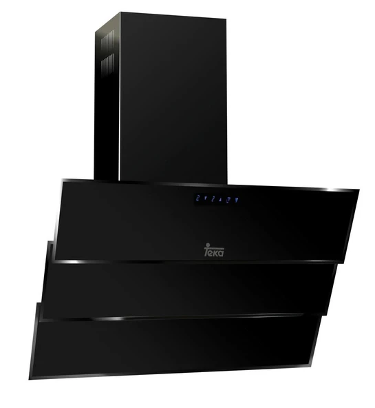 TEKA TVT 90.1 SİYAH CAM 90 CM. DUVAR TİPİ DAVLUMBAZ