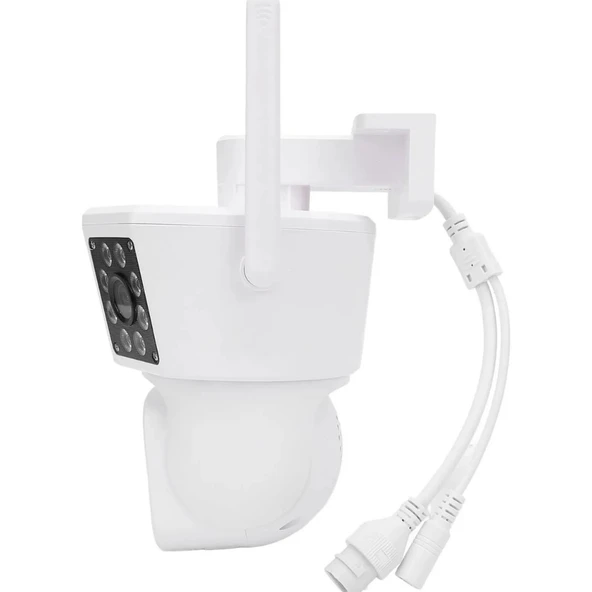 Cmr70 HD Dış Mekan Tasarımına Uyumlu Hareket Sensörlü Gelişmiş Akıllı Gece Görüşlü Güvenlik Kamerası - 4