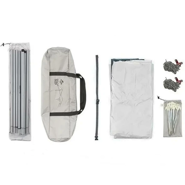 NATUREHİKE HEXAGON SUNRİSE 3.5*4 METRE TARP - 2