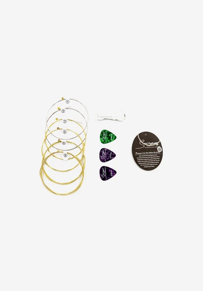 SMİGER AKUSTİK GİTAR TELİ GBA-11 (3 ADET PENA VE PİM ÇEKİCİ HEDİYE) - Resim 2