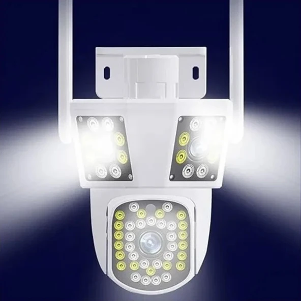 Cmr70 HD Dış Mekan Tasarımına Uyumlu Hareket Sensörlü Gelişmiş Akıllı Gece Görüşlü Güvenlik Kamerası - 2