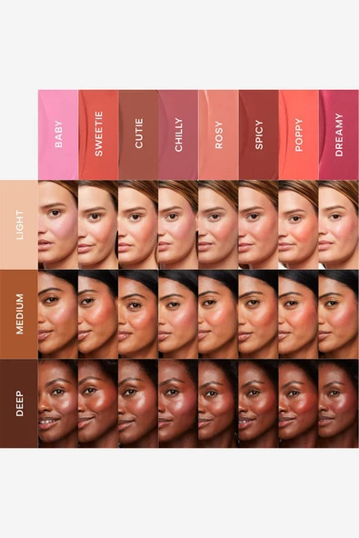 Saie Dew Blush Likit Allık Baby 12ML - Resim 5