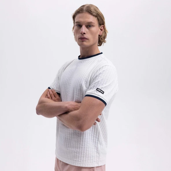 Ellesse Erkek Kırık Beyaz Tişört EM492 - 2
