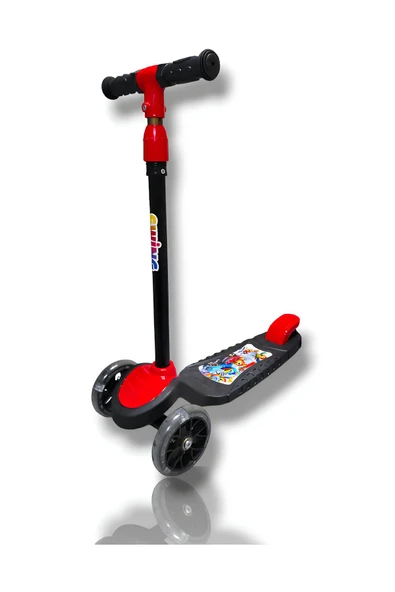Swing Scooter Işıklı - Kırmızı (Kutulu) - 2
