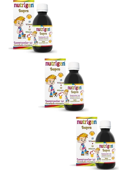 Nutrigen Supra Şurup 200 ml 2'li - Resim 5
