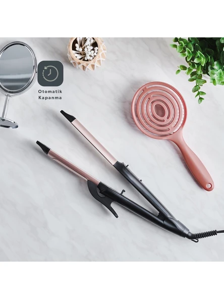 Homend Hairmony 4605H 2 In 1 Saç Düzleştirici ve Maşa - 4