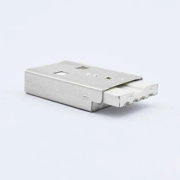 USB Type A Erkek Soket  Lehimlenebilir 4 Pin Diy Tip A Elektronik Devre Cihaz Usb 2.0 Port Haberleşme Konnektör Adaptör - Resim 6