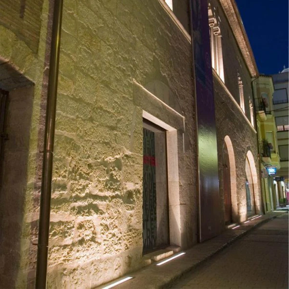 Sıva Altı Wallwasher lüks dekoratif ışık show gösteri aydınlatma açık alan enerji tasarruflu Doğa Beyaz LED A-1104 395mm x 90mm 12W - 5