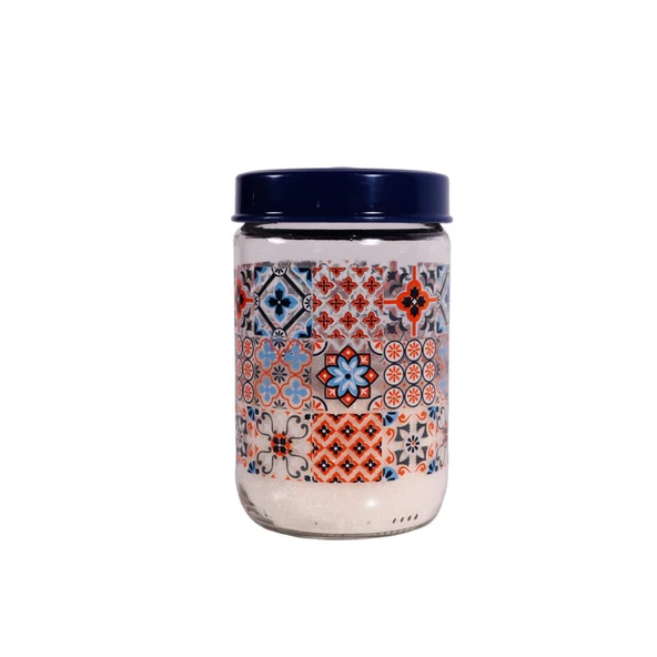 Herevin 139357-810 Mozaik Desenli Kavanoz Seti 3'lü (425-660-1000 ml) - 3