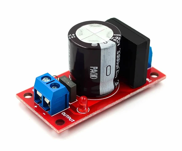 AC DC 18V 8A Doğrultucu Filtre Modül  Güç Kaynağı Elektrik Devre Besleme Giriş Kartı Endüstriyel Kontrol Ölçü Aleti Medikal Amfi