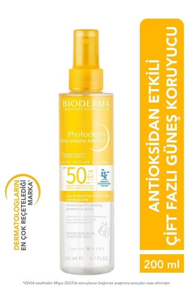 Bioderma Photoderm Anti-ox Sun Protective Water Spf50 200 ml