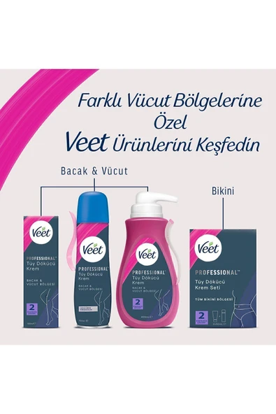 Veet Tüy Dökücü Krem Sprey Hassas Ciltler İçin 150 ml 2 Adet - 7
