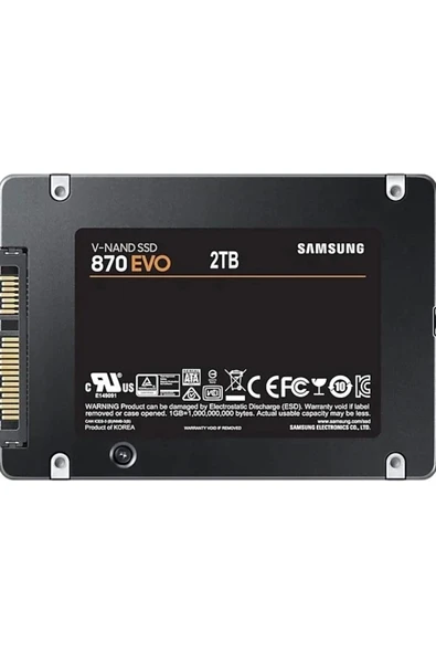 Samsung 870 EVO 2TB SSD Disk MZ-77E2T0BW - 2