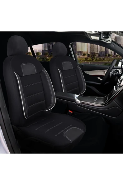 Z&C MAXTECH Peugeot 307 Araçlara Uyumlu Tam Takım Özel Tasarım Oto Koltuk Kılıfı Seti ABb199 ürün görseli 1