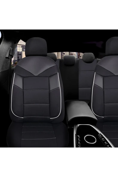 Z&C MAXTECH Renault Clio 2 Araçlara Uyumlu Tam Takım Özel Tasarım Oto Koltuk Kılıfı Seti   AC205 - 2