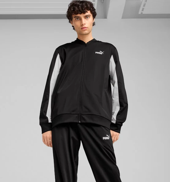 Puma Poly Baseball-Inspired Erkek Eşofman Takımı 684851-01 - Resim 3