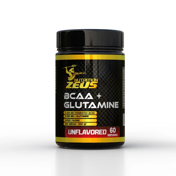 Zeus Nutrition BCAA+GLUTAMINE 300GR-Aromasız