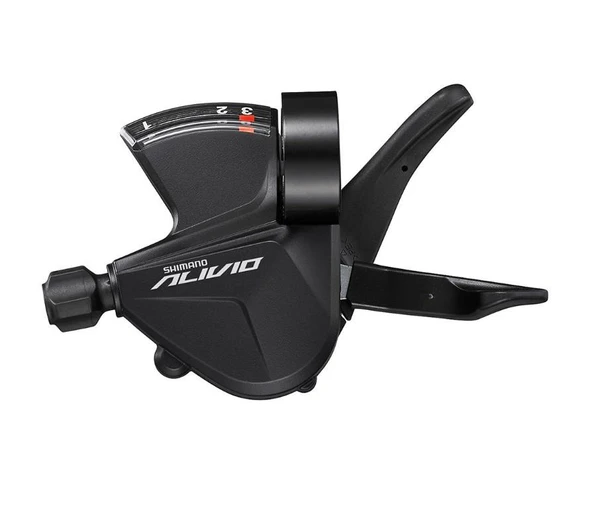 Shimano Alivio Sl-m3100-3 Sol Vites Kolu 3v Siyah 3'Lü Tek Sol Vites Kolu