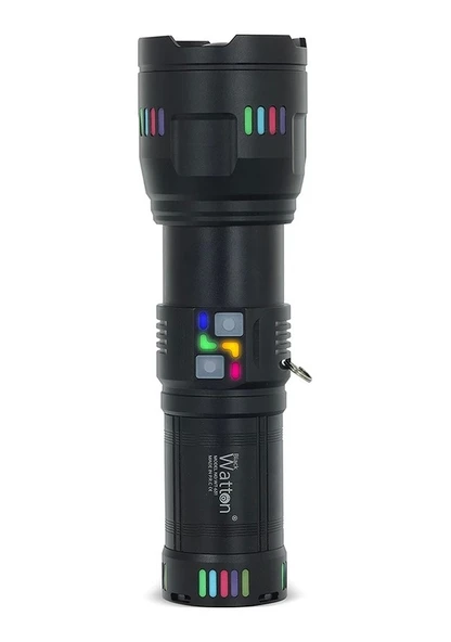 Watton Lazer Etkili Profesyonel El Feneri 30.000 Lümen Wt-631 Çok Renkli - 3