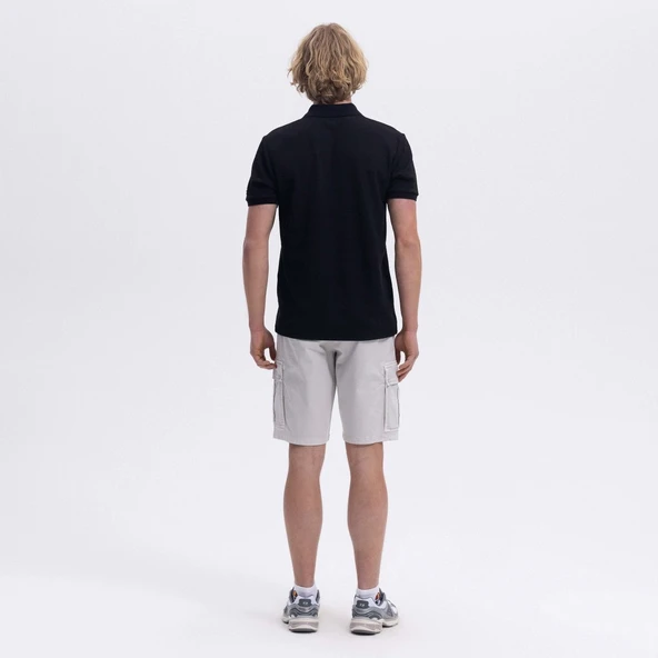 Ellesse Erkek Siyah Fermuarlı Polo Yaka Tişört EM493 - 3