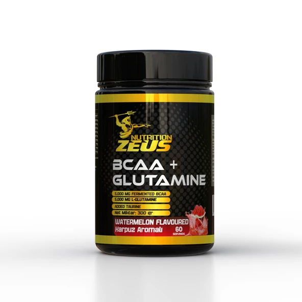 Zeus Nutrition BCAA+GLUTAMINE 300GR-Karpuz-Aromalı